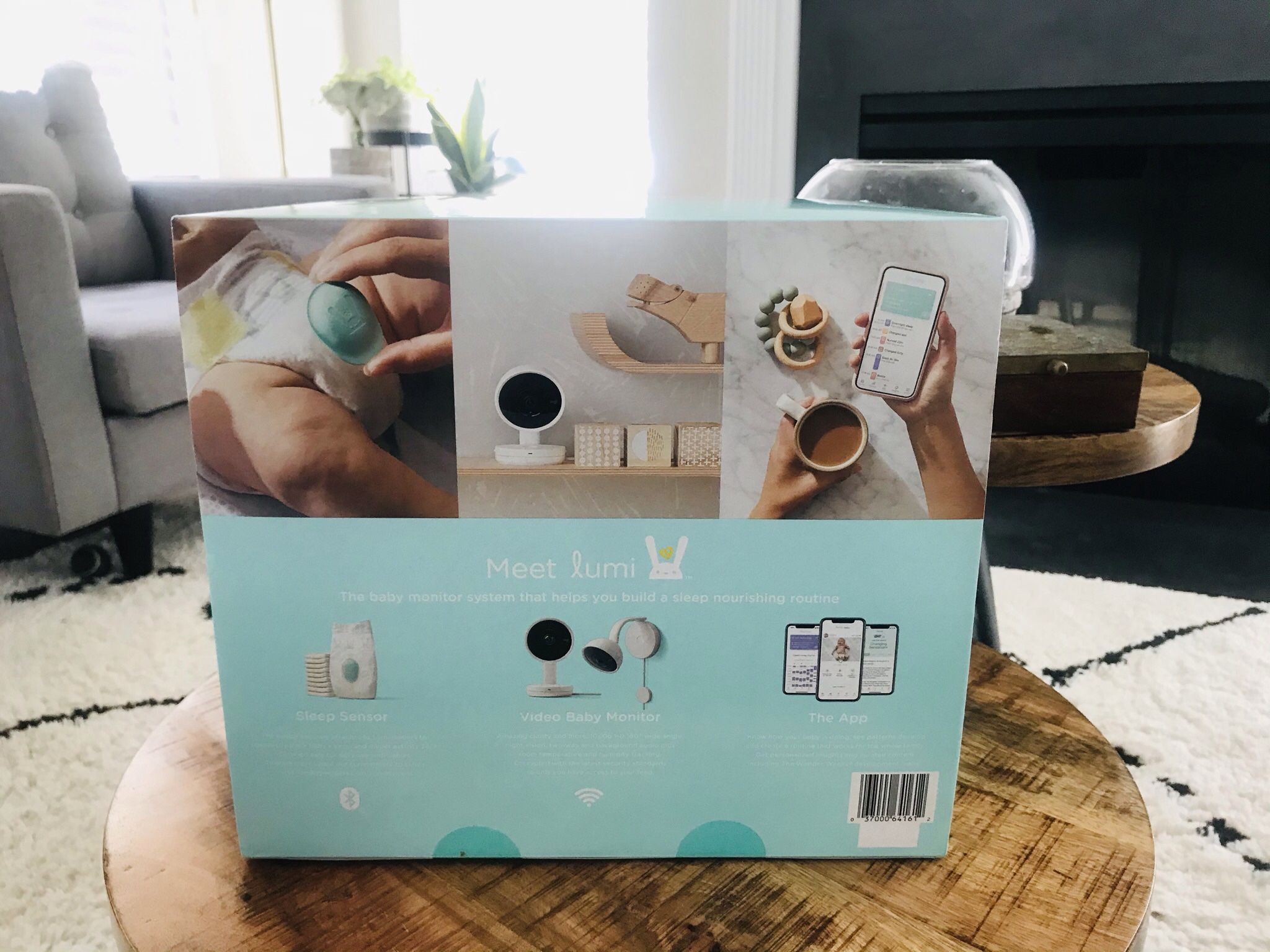 Lumi by Pampers Smart Video Baby Monitor Plus Sleep System All-in-One Bundle