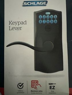 Keypad door lock