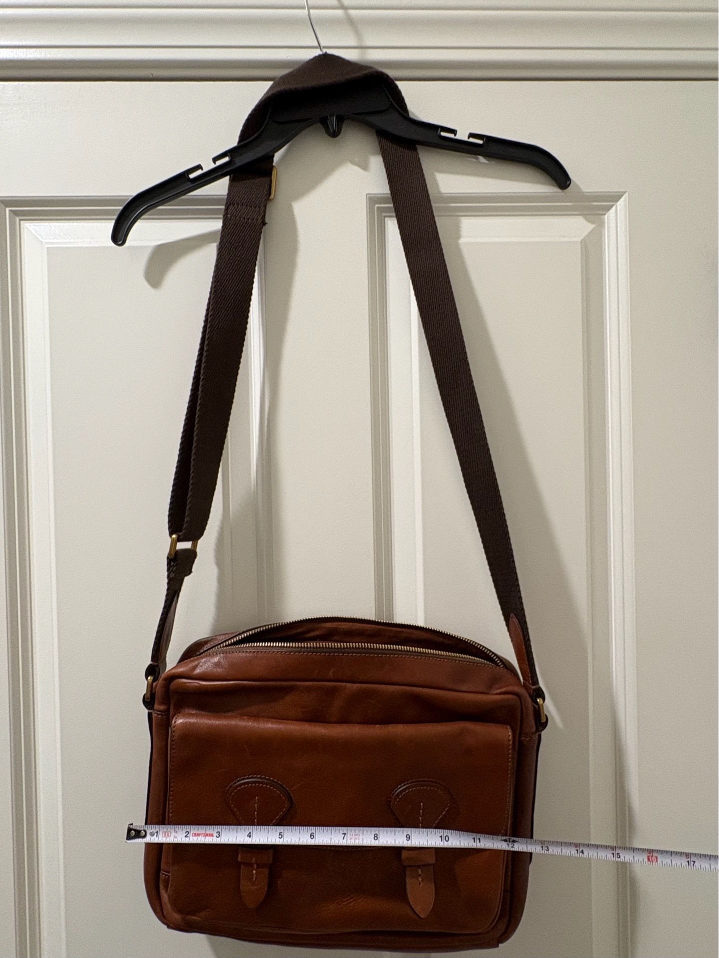 Fossil Leather Courier Type Bag