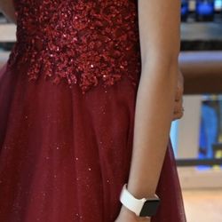 RED PROM DRESS