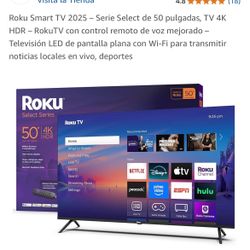 TV Phillips Roku 50” New Open Box $150