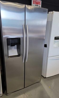 Samsung Side-by-Side Stainless Steel Fridge
