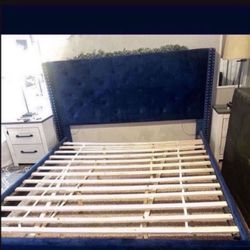 King Bed  Frame  $400