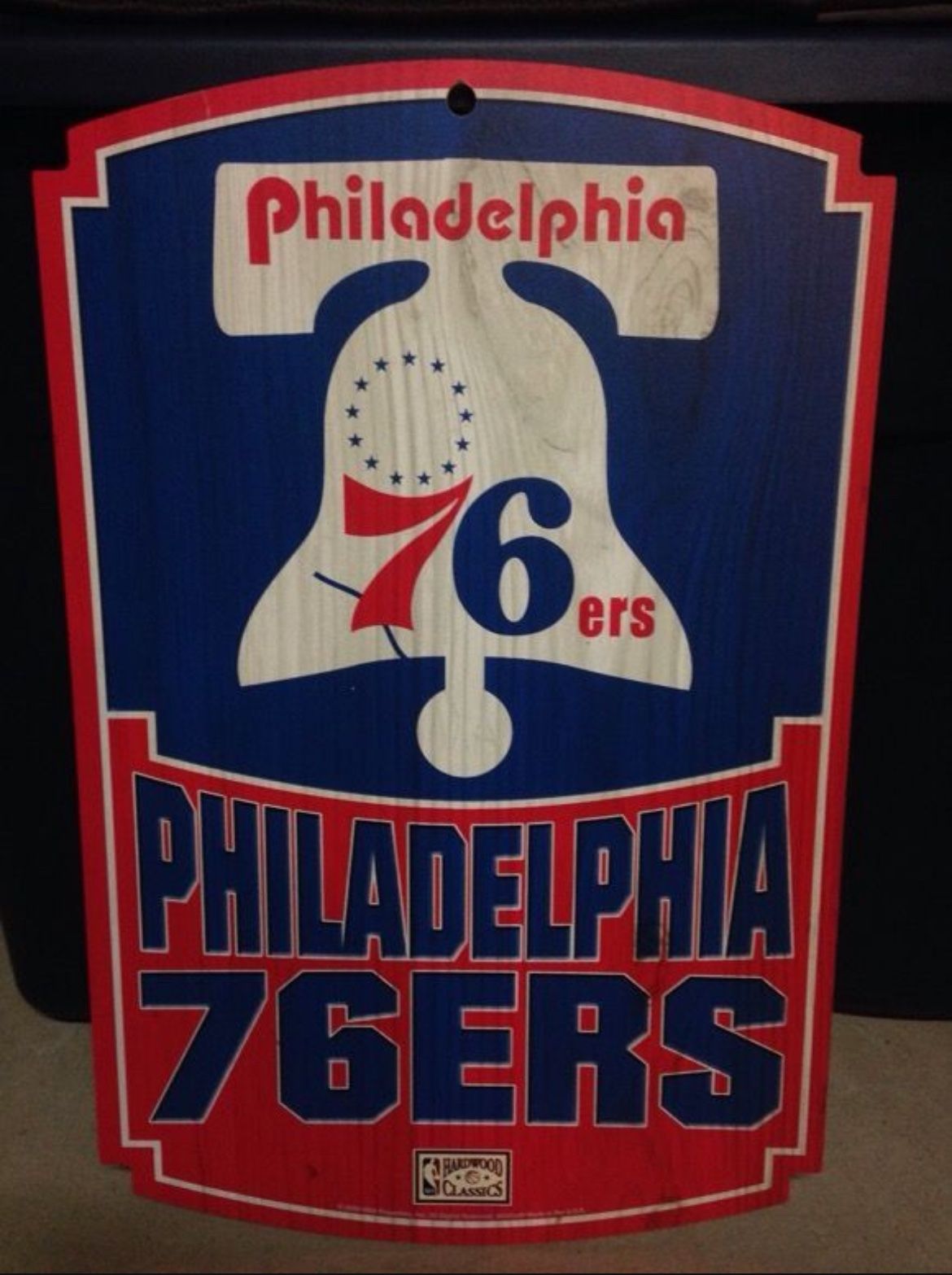 Philadelphia 76ers wooden Wall Plaque Wall Hanging