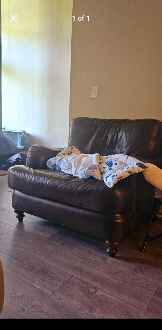 Leather Sofa Chair Comfy