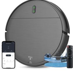MAMNV Robot Vacuum and Mop Combo, WiFi/App, Vacuum and Mop Robot with Schedule, 2 in 1 Mopping Robot Vacuum with Water tank 