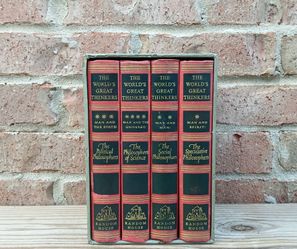 Vintage The World's Greatest Thinkers Book Set