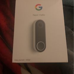 Nest Hello Google Wireless Doorbell Camera