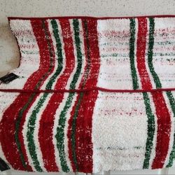 2x New  Soft Bath Mats 30x20 Inches Robert Stanley Home Collection For Bathroom