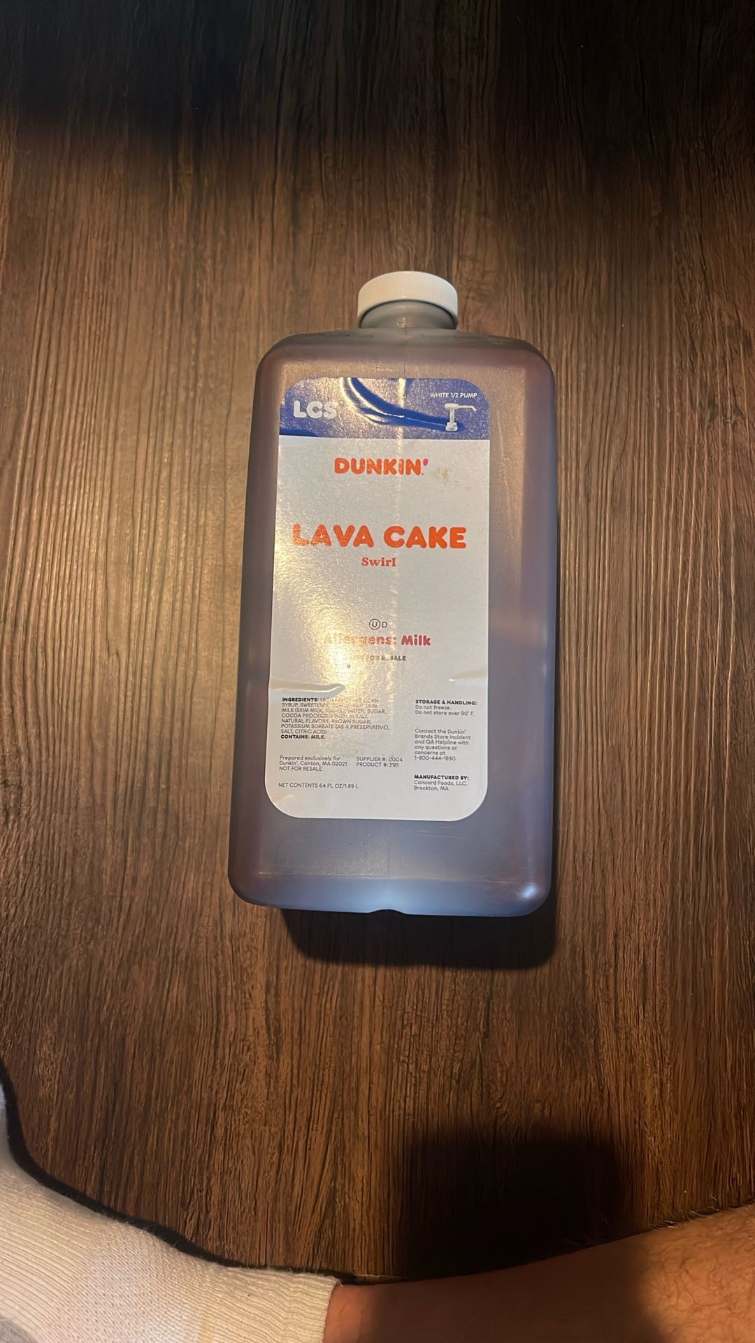 Lava Cake Dunkin Swirls