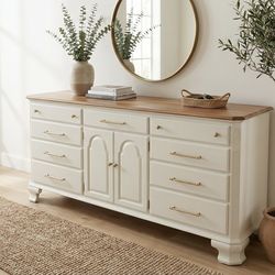 Ethan Allen Solid Wood Dresser / Sideboard – Professionally Refinished Free Delivery 🚚