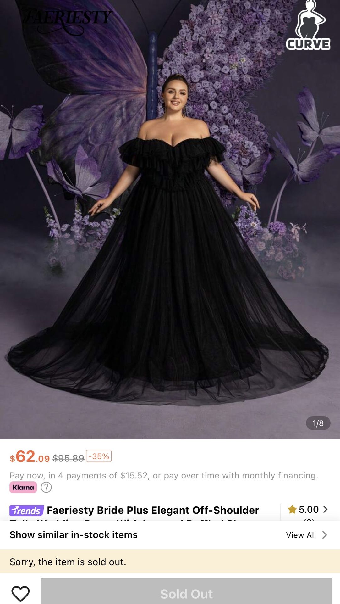 Black Wedding Dress