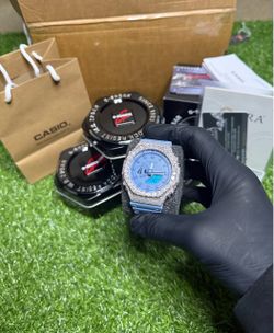 Casio G-Shock GA-2100 Watch Custom VVS Bezel
