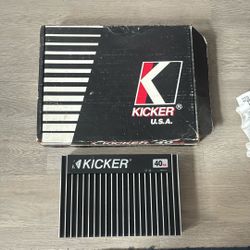Old School KICKER by Clearwater 40SS in box