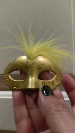 Miniature Masquerade Masks. 1 dozen many colors to choose from