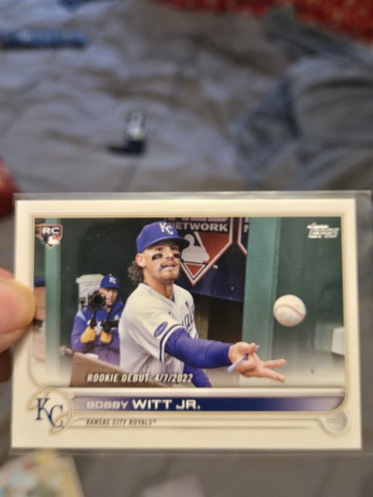 Future Hof Bobby Witt Jr Rc Amd Hof Mariano Rivera Rc