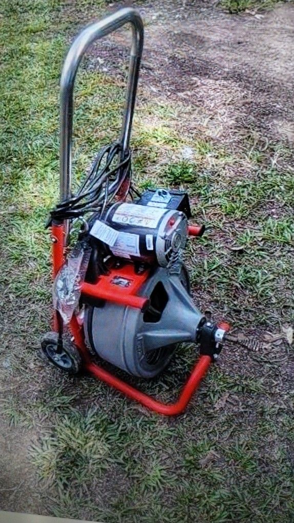 Ridgid Electric Snake Drain By Richard