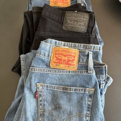 3 Pairs LEVIs (2) 505 (1) 541 GREAT CONDITION