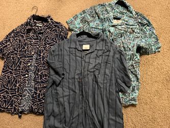 Mens Large Button Up Shirts Urban Outfitters $5ea