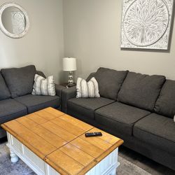 Couch And Love Seat Set