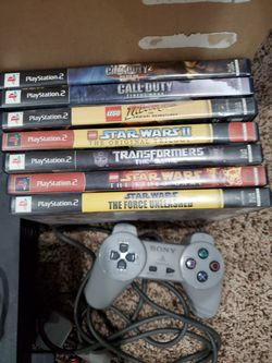 ps2 with 7 games