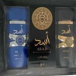 Lattafa Asad 2 Piece Gift Set!