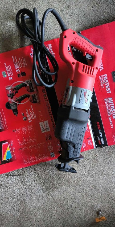Milwaukee Sawzall Heavy Duty Corded