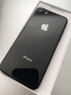 Iphone 8 ANY CARRIER 64GB Jet black