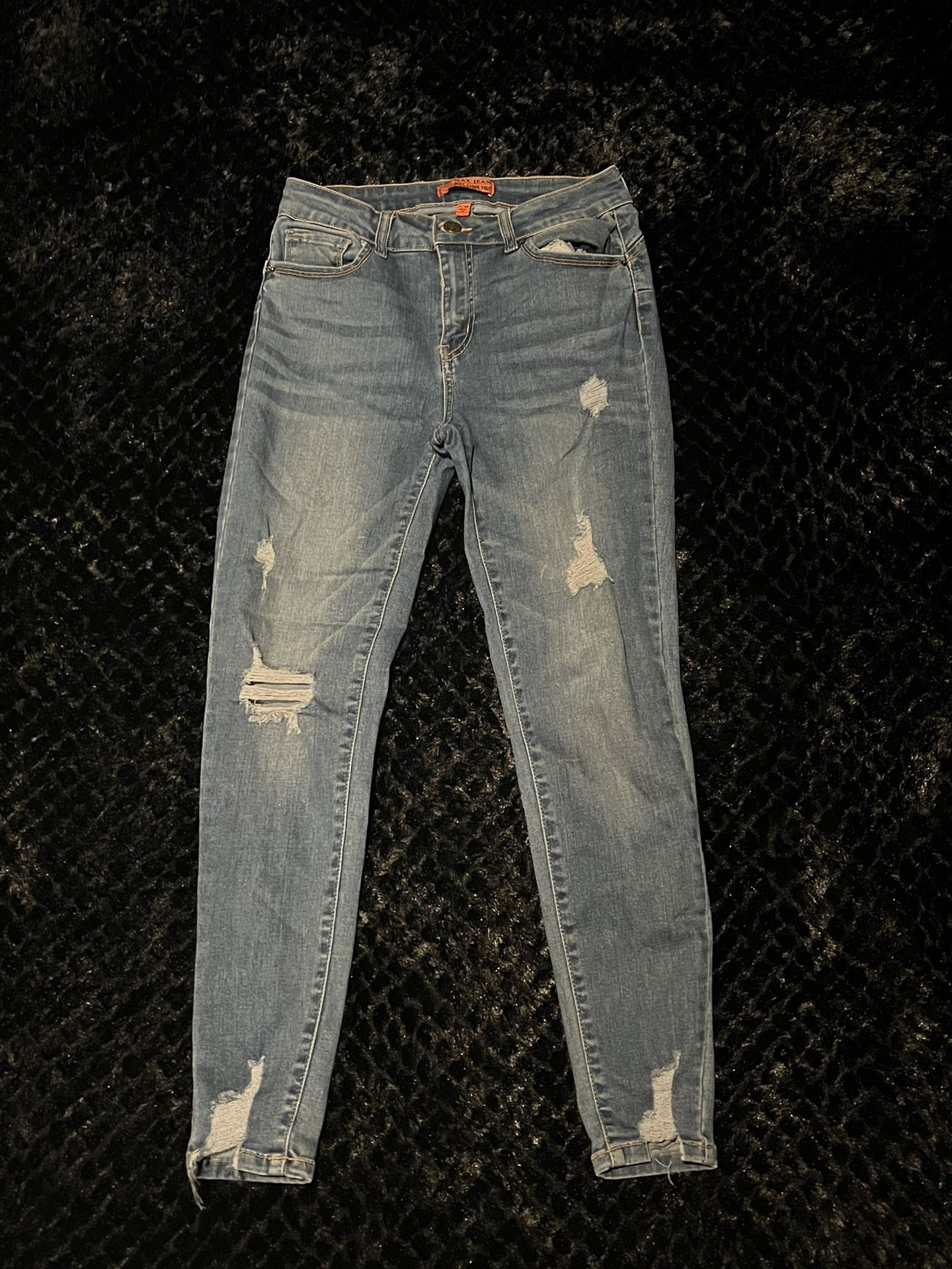 Wax Jean for Juniors Size 7/28 , 71% cotton
