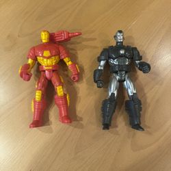 Vintage Toybiz Iron Man And War Machine