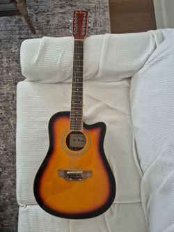 De Rosa 12-String Acoustic Cutaway Guitar