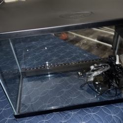 Top Fin® LED Bubble Wall Aquarium Kit fish tank 20 gallons