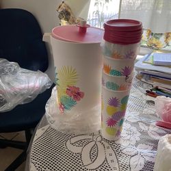 Jarra Y 4 Vasos 