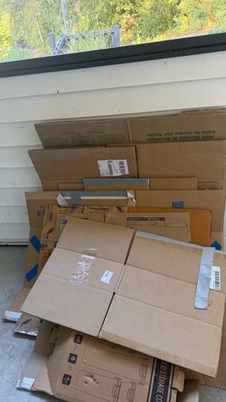 Moving / Shipping Cardboard Boxes Bundle – Assorted Sizes (~15 Boxes)