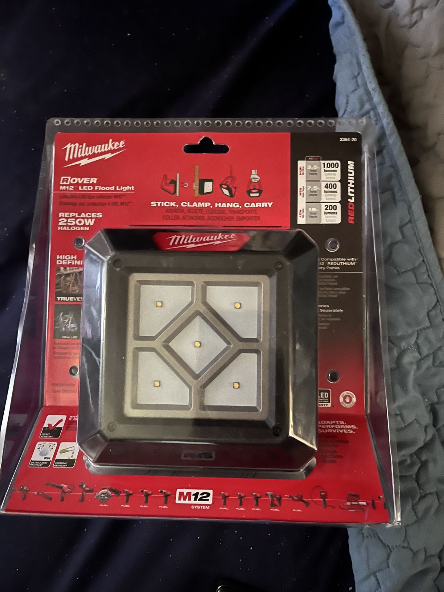 M12 Milwaukee LED 2000 Luminescent 