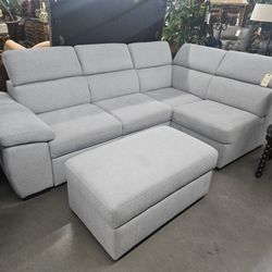 Sectional Sleeper W/ottoman We are located at 2811 East Bell road. Another Time Around Furniture.
