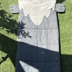 Firefly! Outdoor Gear Aspen the Wolf Kid's Sleeping Bag - Gray (65 in. x 24 in.)