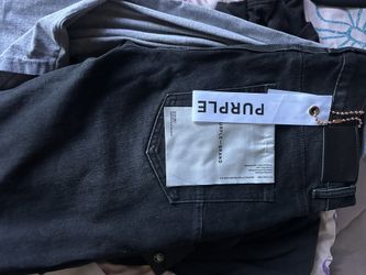 Sellin purple Jeans 