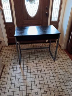 Desk/table with drawer/35x19.5x30 inches