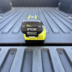 RYOBI 40V Lithium-Ion 5.0 Ah Battery & Charger Starter Kit