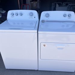 Whirlpool Washer and Electric dryer 