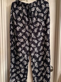 Wide Leg Palazzo Pants Elastic Waistband