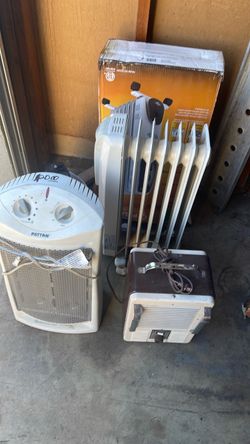 Lot of 3 Space Heaters