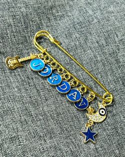 Named Pins For Stroller /clothes /bags