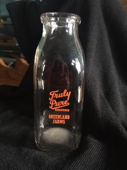 1 pint milk bottle
