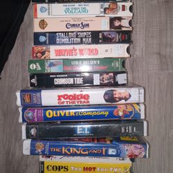 16 VHS Lot
