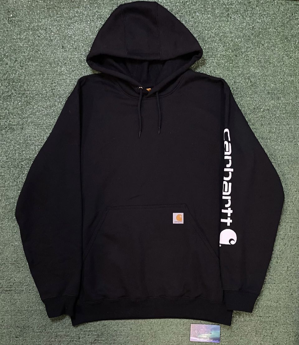 Carhartt K288 spellout black hoodie