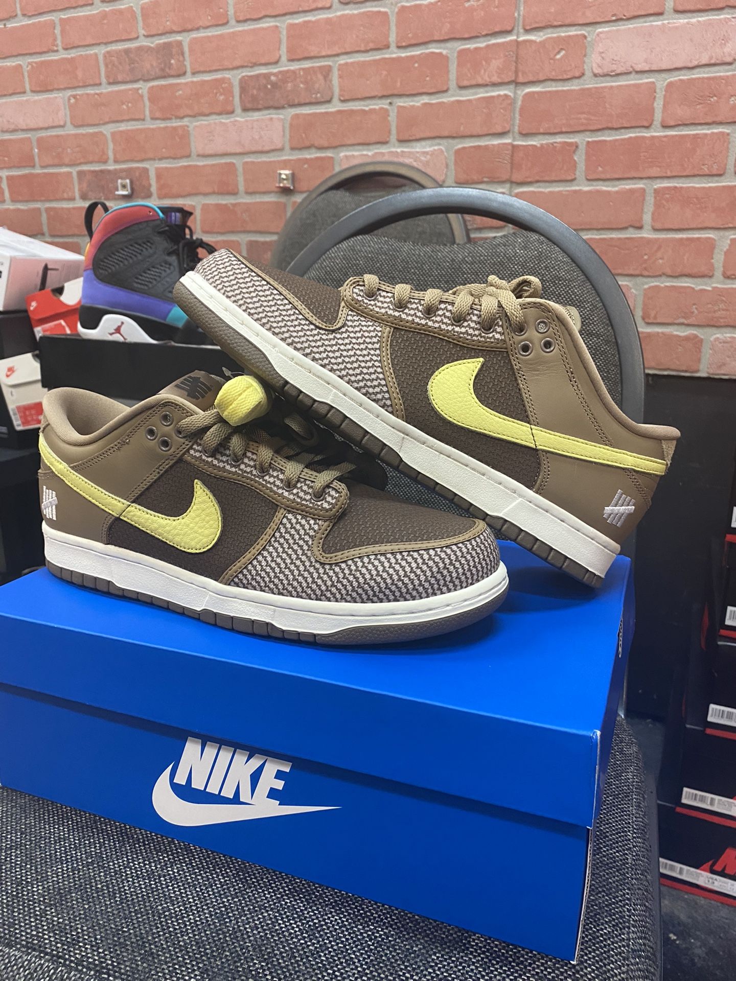 Nike Dunk Low UNDEFEATED Canteen Dunk vs AF1 Pack