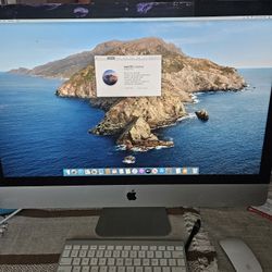 MacOS Caralina - 27in 3.2 GHz Quad-Core Intel Core i5