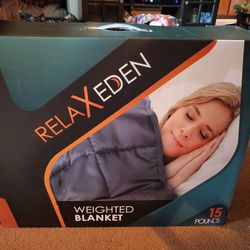 New In BOX 60×80 WEIGHTED BLANKET W/ Removable Duvet COVER